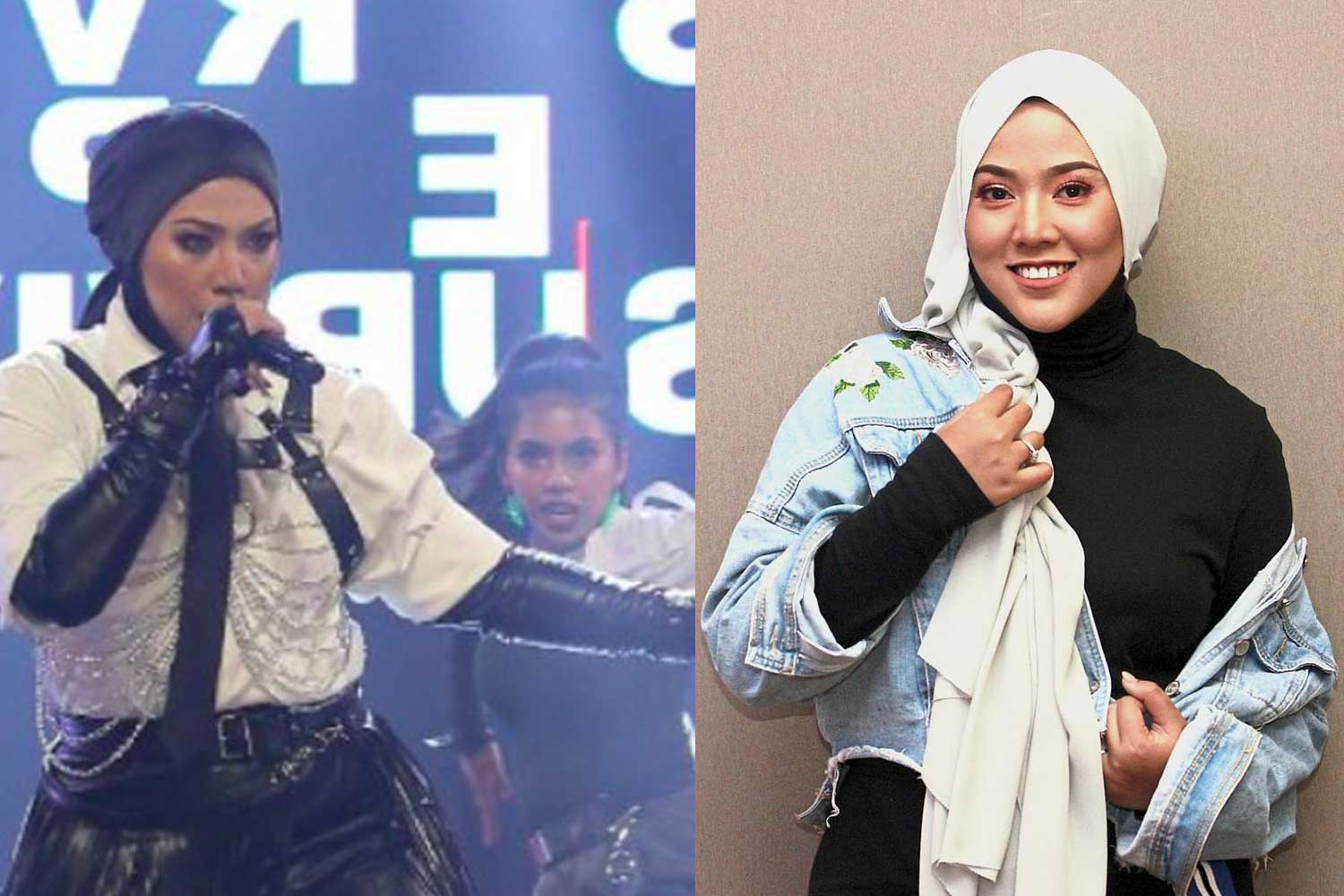 Shila Amzah tak sedar aurat terselak masa tengah 'live'