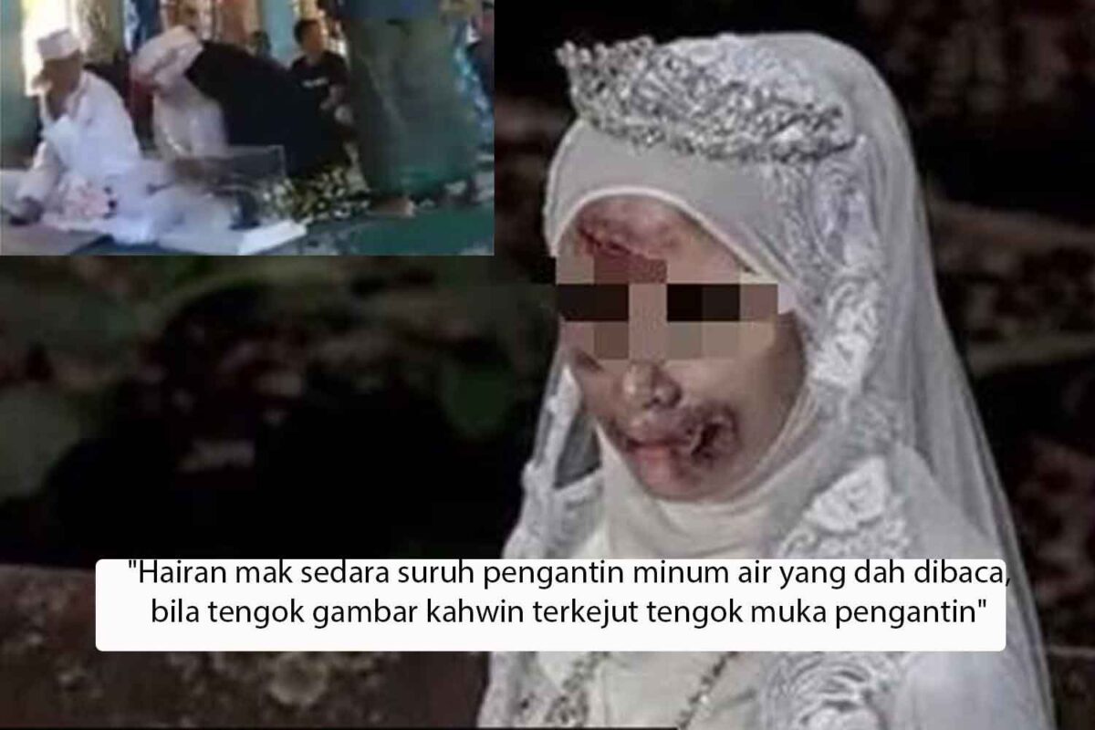 Hairan Mak Sedara Suruh Pengantin Minum Air Yang Dah Dibaca Bila