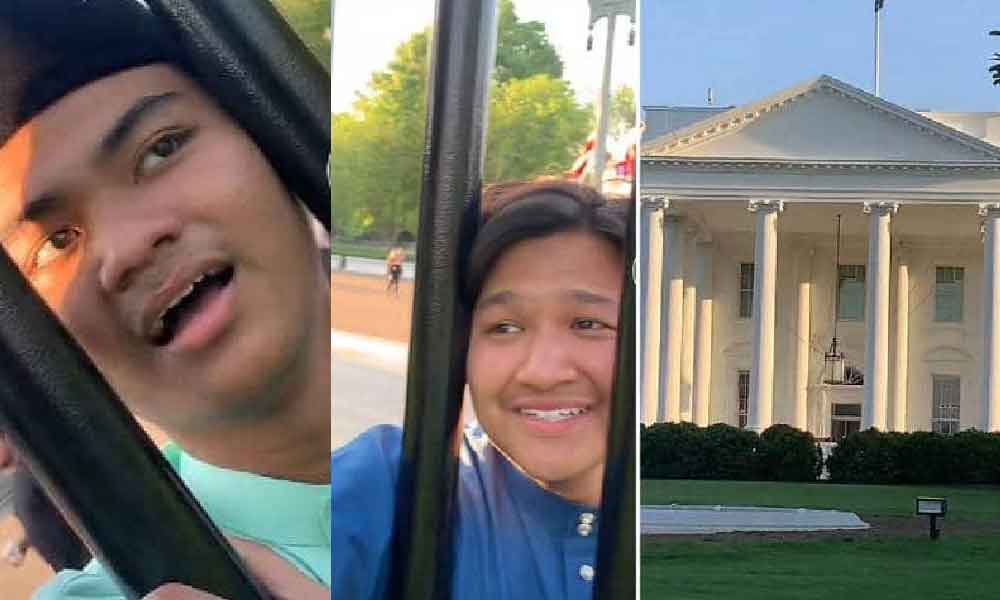 Dua pelajar Malaysia selamba beraya ke White House, akhirnya ini yang jadi